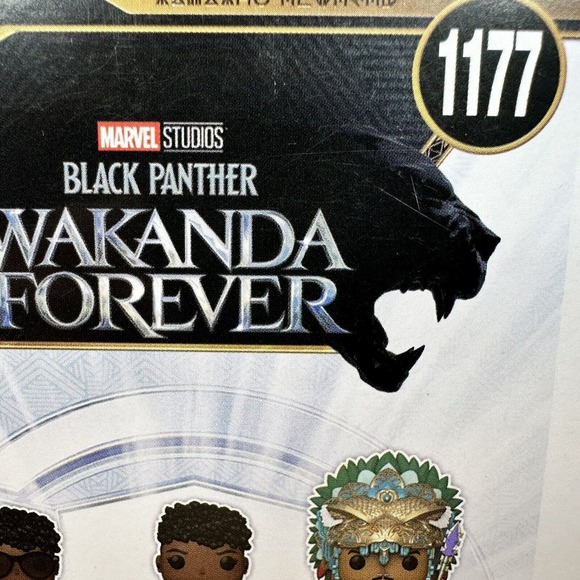 Funko Pop! OKOYE Midnight‎ Angel Marvel Black Panther Wakanda Forever 1177 NEW - Picture 8 of 9